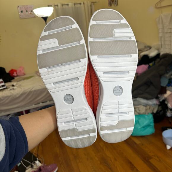 Peter Millar Glide V3 Sneaker Men’s Size 13.5 Sahar Orange MS23EF06 Knit Upper‎ - Picture 7 of 14